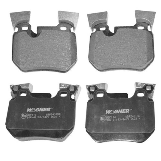 Wagner|Balatas Semimetalicas Traseras|Bmw Serie 1|2008-2013|L6 3.0L |2102188