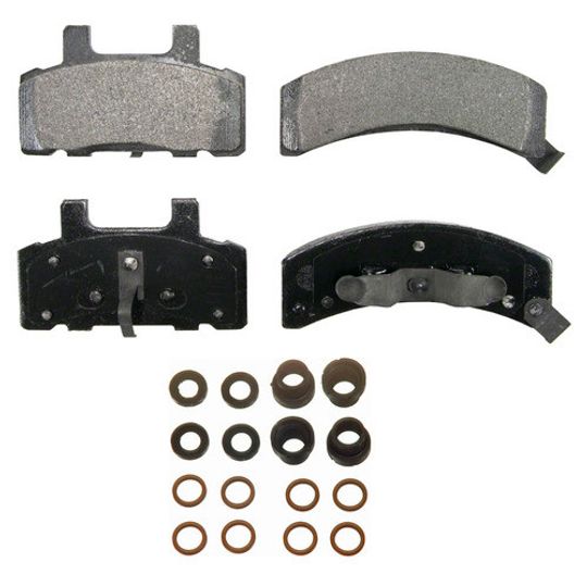 Wagner|Balatas Semimetalicas Delanteras|Chevrolet Serie C|1989-1991|L6 4.1L |2104552