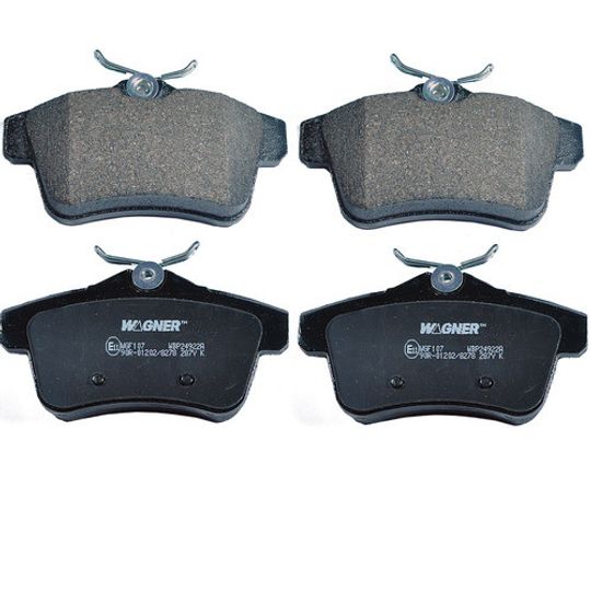 Wagner|Balatas Semimetalicas Traseras|Peugeot 3008|2011-2012|L4 1.6L |2103769