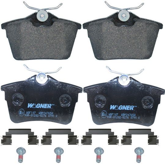 Wagner|Balatas Semimetalicas Traseras|Peugeot 3008|2011-2012|L4 1.6L |2103745