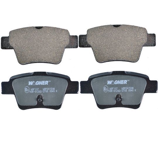 Wagner|Balatas Semimetalicas Traseras|Peugeot 207|2009|L4 1.4L |2103723