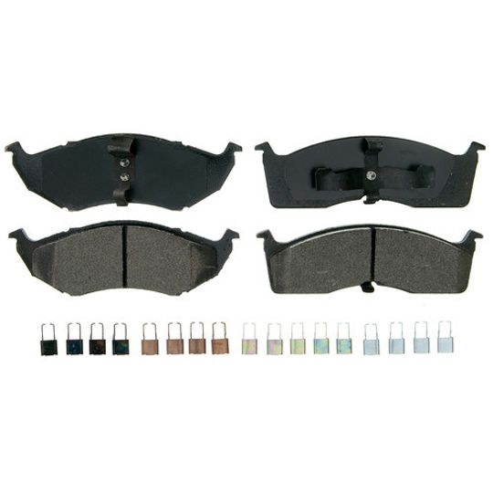 Wagner|Balatas Semimetalicas Delanteras|Chrysler Voyager|2000|L4 2.4L |2106241