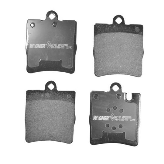 Wagner|Balatas Semimetalicas Traseras|Mercedes-Benz Serie Clk|2000-2003|V8 4.3L |2107810