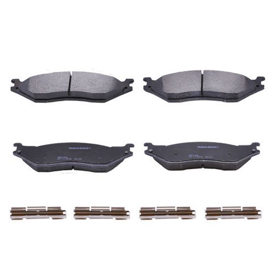 Wagner|Balatas Semimetalicas Delanteras/Traseras|Ford Serie F|2003-2004|V8 6.0L |2107086