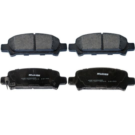Wagner|Balatas Semimetalicas Traseras|Subaru Forester|1998-2003|H4 2.5L |2107066