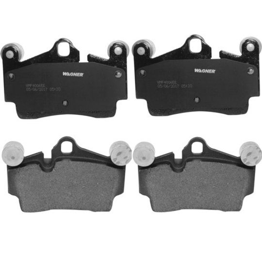 Wagner|Balatas Semimetalicas Traseras|Volkswagen Touareg|2005-2008|V10 5.0L |2108151