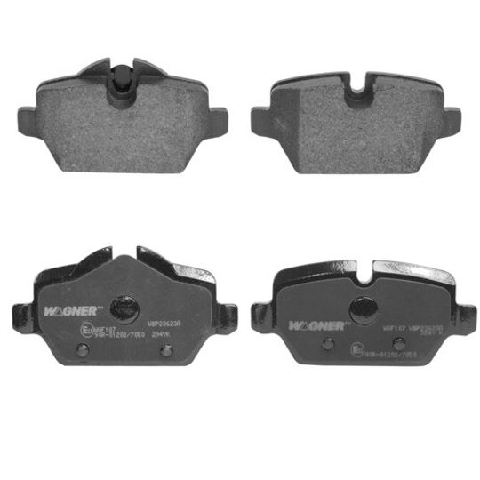 Wagner|Balatas Semimetalicas Traseras|Bmw Serie 1|2011|L4 1.6L |2101900 Wagner|Balatas Semimetalicas Traseras|Bmw Serie 1|2011|L4 1.6L |2101900