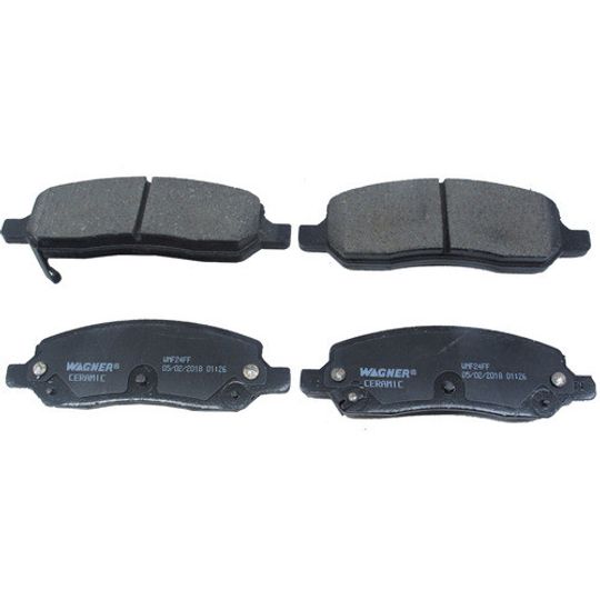 Wagner|Balatas Semimetalicas Delanteras|Nissan Urvan|2002-2008|L4 2.4L |2101848 Wagner|Balatas Semimetalicas Delanteras|Nissan Urvan|2002-2008|L4 2.4L |2101848