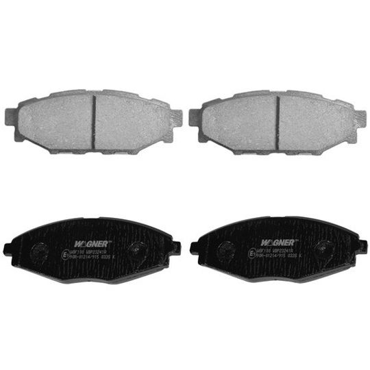 Wagner|Balatas Semimetalicas Delanteras|Chevrolet Matiz|2011-2015|L4 1.0L |2102005