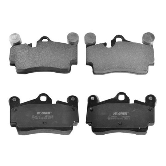 Wagner|Balatas Semimetalicas Traseras|Volkswagen Touareg|2004-2009|V8 4.2L |2108136