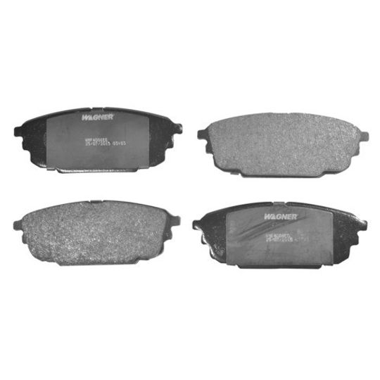 Wagner|Balatas Semimetalicas Delanteras|Volkswagen Eurovan|2000-2001|V6 2.8L |2108159