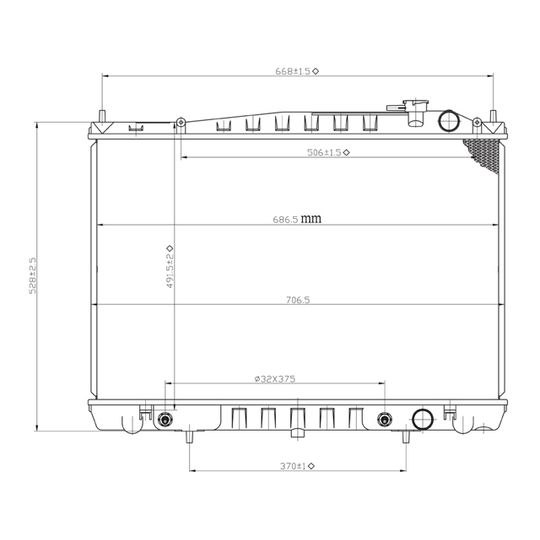 RADIADOR-NS-FRONTIER-X-TERRA-D22-99-04-L4-V6-24-33-LTS-AUTOMATICO