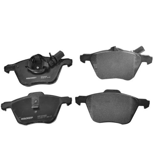 Wagner|Balatas Semimetalicas Delanteras|Volkswagen Eurovan|2001-2003|L5 2.5L |2107824
