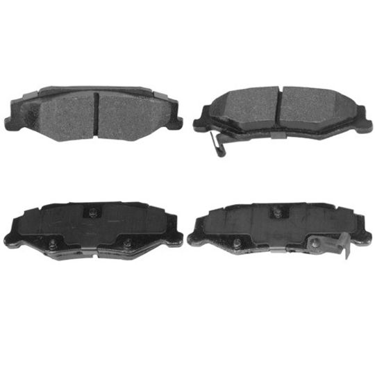 Wagner|Balatas Semimetalicas Traseras|Chevrolet Corvette|2008-2012|V8 6.2L |2106914