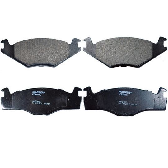 WAGNER|Balatas Ceramicas Delanteras|Volkswagen Caribe|1984-1986|L4 1.8L |2110630