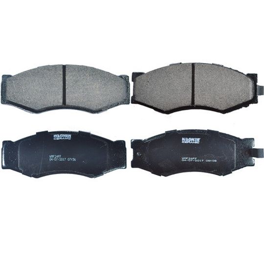WAGNER|Balatas Ceramicas Delanteras|Nissan 200sx|1987-1988|V6 3.0L |2110611 WAGNER|Balatas Ceramicas Delanteras|Nissan 200sx|1987-1988|V6 3.0L |2110611