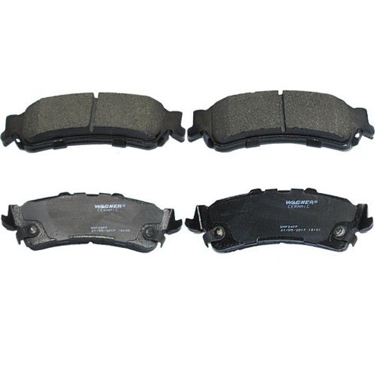 WAGNER|Balatas Ceramicas Traseras|Chevrolet Silverado|2003-2007|V8 5.3L |2109430