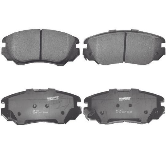 WAGNER|Balatas Ceramicas Delanteras|Chevrolet Malibu|2013-2014|L4 2.4L |2108736