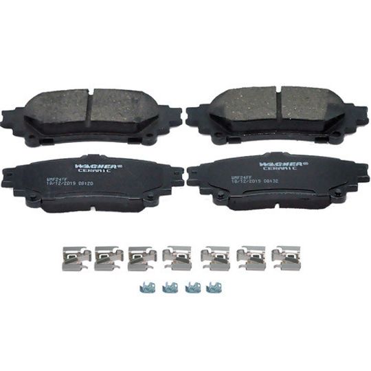 WAGNER|Balatas Ceramicas Traseras|Toyota Prius|2012-2016|L4 1.8L |2108648