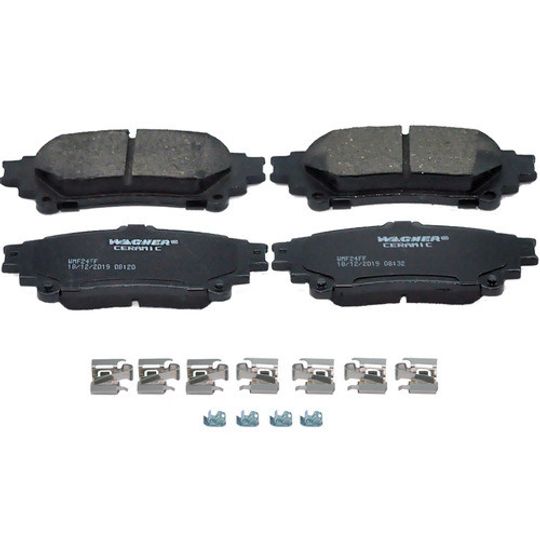 WAGNER|Balatas Ceramicas Traseras|Lexus Gs|2013-2016|V6 3.5L |2108635