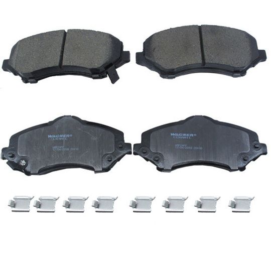 WAGNER|Balatas Ceramicas Delanteras|Chrysler Town Country|2011-2016|V6 3.6L |2108484