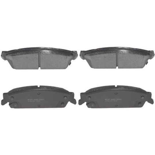 WAGNER|Balatas Ceramicas Traseras|Chevrolet Tahoe|2008-2009|V8 6.2L |2108409