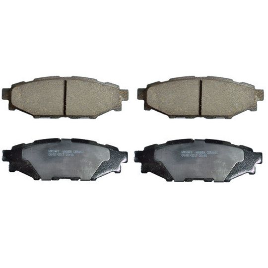 WAGNER|Balatas Ceramicas Traseras|Subaru Forester|2009-2015|H4 2.5L |2108347