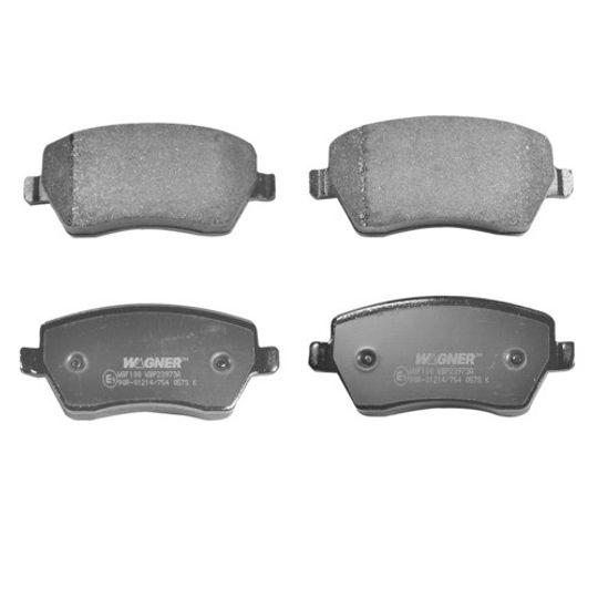 Wagner|Balatas Semimetalicas Delanteras|Renault Clio|2005-2006|L4 2.0L |2102261