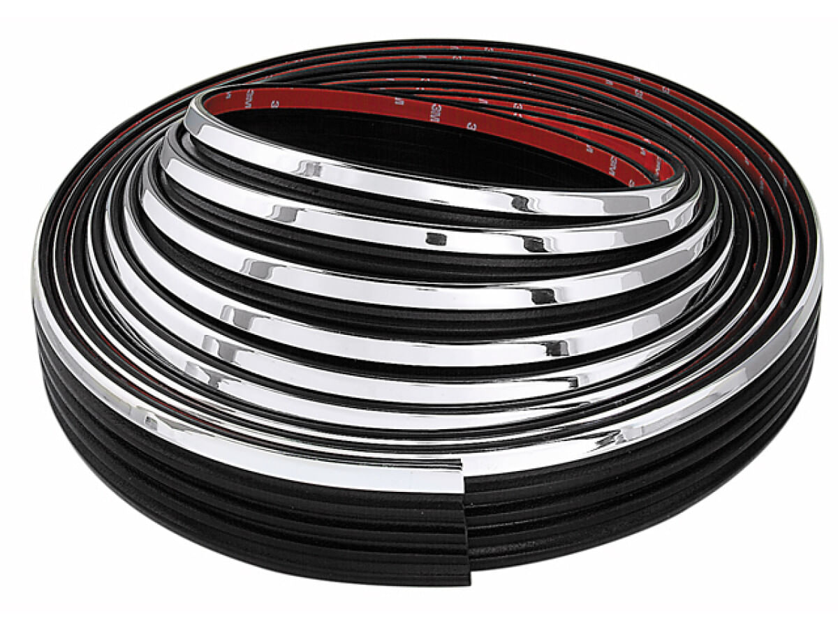 Rollo De Moldura Negra 8.0 M