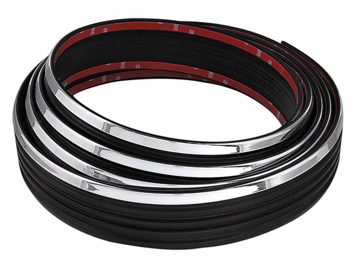Rollo De Moldura Negra 4.0 M