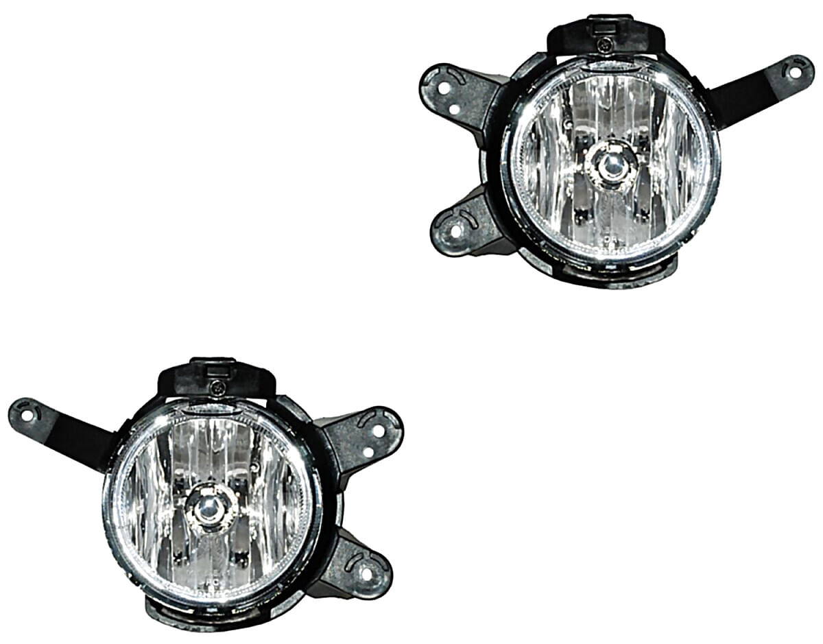 Par De Faros Para Niebla Con Base