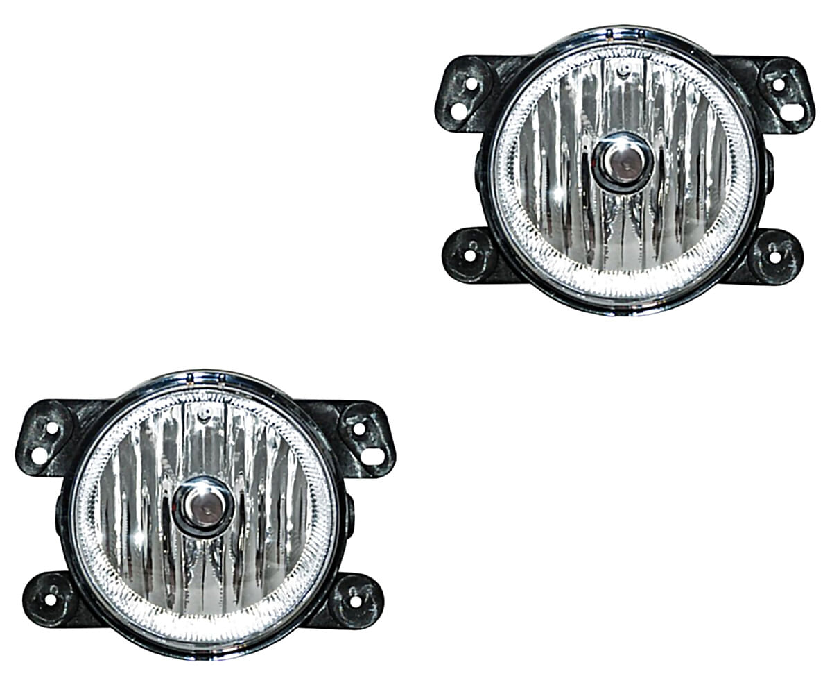 Par De Faros Para Niebla Con Base