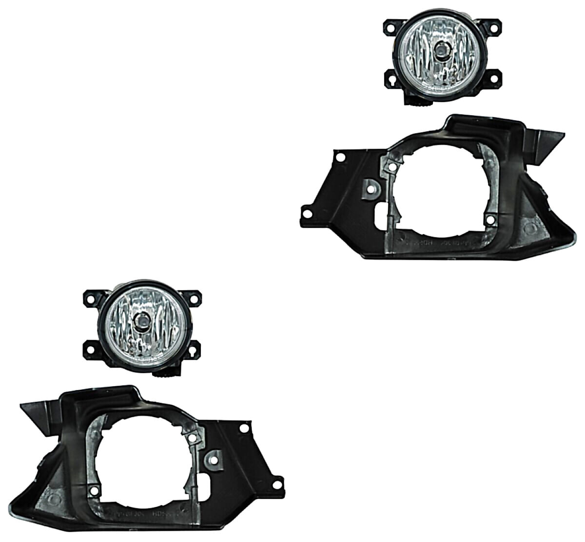 Par De Faros Para Niebla Con Base