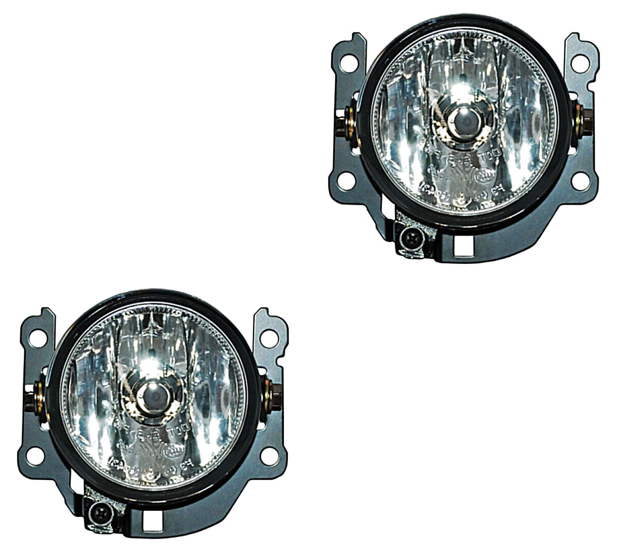 Par De Faros Para Niebla Con Base