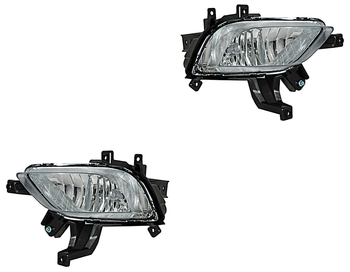 Par De Faros Para Niebla Con Base