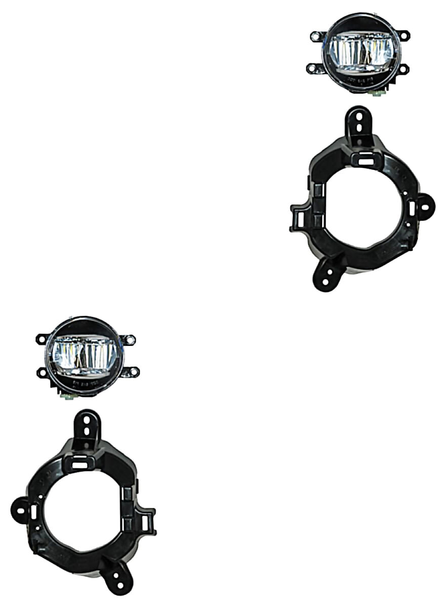 Par De Faros Para Niebla Con Base