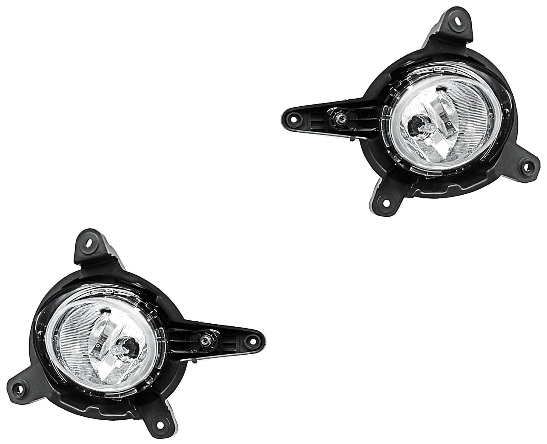 Par De Faros Para Niebla Con Base