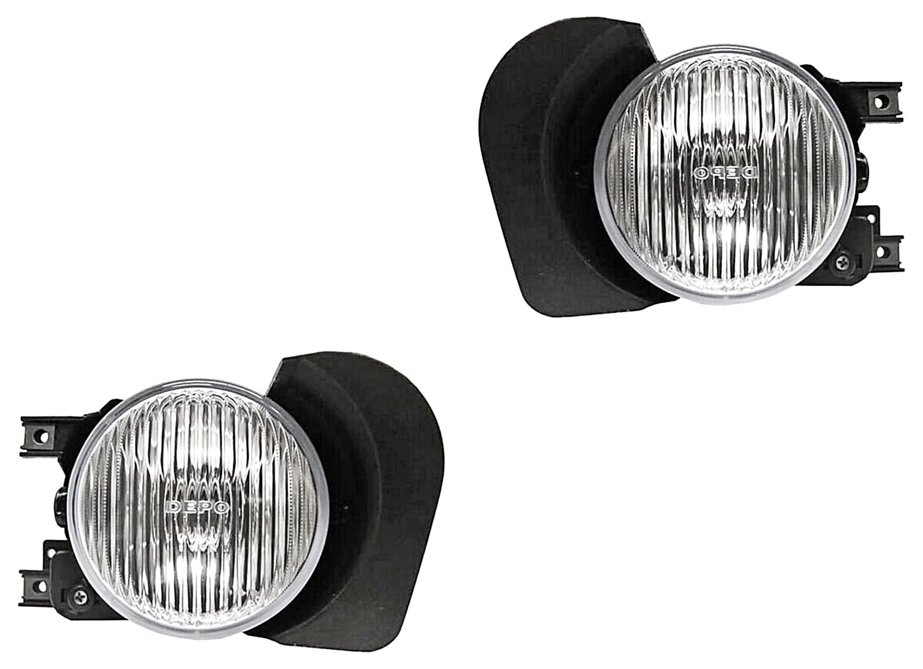 Par De Faros Para Niebla Con Base