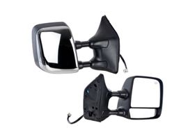 Espejo Cromado Con Desempañante Eléctrico 5 Pines Lado Pasajero