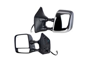 Espejo Cromado Con Desempañante Eléctrico 5 Pines Lado Conductor