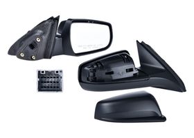 Espejo Corrugado Con Desempañante Eléctrico 5 Pines Lado Pasajero