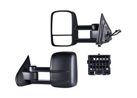 Espejo Corrugado Con Direccional Eléctrico 5 Pines Lado Conductor