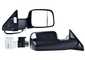 Espejo Corrugado Con Direccional Con Luz Eléctrico Lado Pasajero