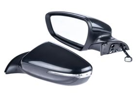 Espejo Para Pintar Con Desempañante Con Direccional Eléctrico 7 Pines Lado Conductor
