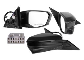Espejo Para Pintar Con Cámara Con Desempañante Eléctrico 11 Pines Lado Pasajero