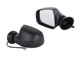 Espejo Corrugado Con Desempañante Eléctrico 5 Pines Lado Conductor