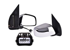 Espejo Cromado Con Desempañante Eléctrico 5 Pines Lado Pasajero