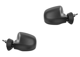 Par De Espejos Corrugado Con Control