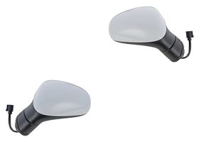 Par De Espejos Para Pintar Con Desempañante Eléctrico 5 Pines