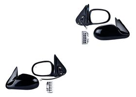 Par De Espejos Para Pintar Con Desempañante Eléctrico 5 Pines